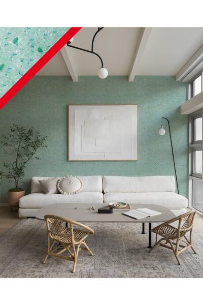 Nishplas İpek  Enerjik Sıva Elegans Serisi Elg 006 Yosun Yeşili