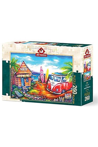 Art Puzzle 5027 Surf Camp 260 Piece Puzzle