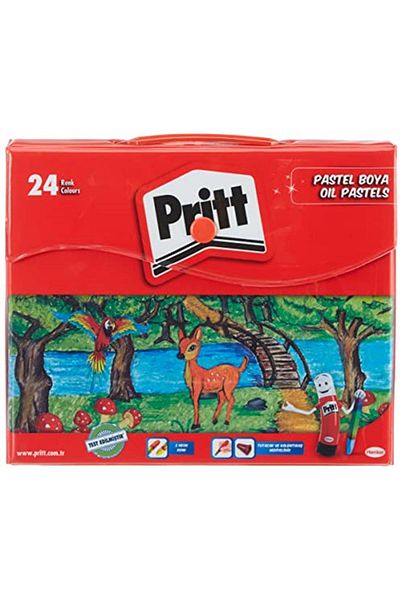 Pritt Oil Pastel Paint Set 24 Pieces with Bag N1048064