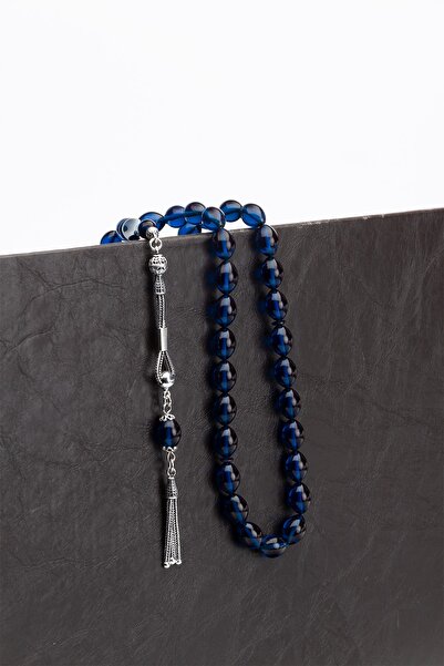 OTTOTESBİH Mărgele de rugăciune cadou, mărgele de rugăciune din chihlimbar, mărgele de rugăciune cu litere, mărgele de rugăciune cu cutie din lemn