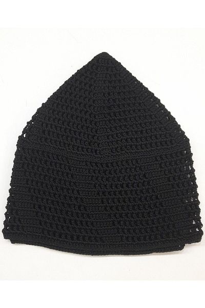 hüseyin ceran Hand Knitted Skull Black