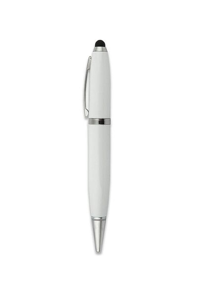 GIFTS STORE USB Pen Flash Memory 32 Gb White (With Touch Pen)