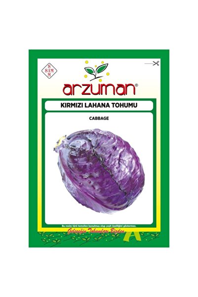 Arzuman Tohumculuk Kırmızı Lahana Mor Lahana Tohumu