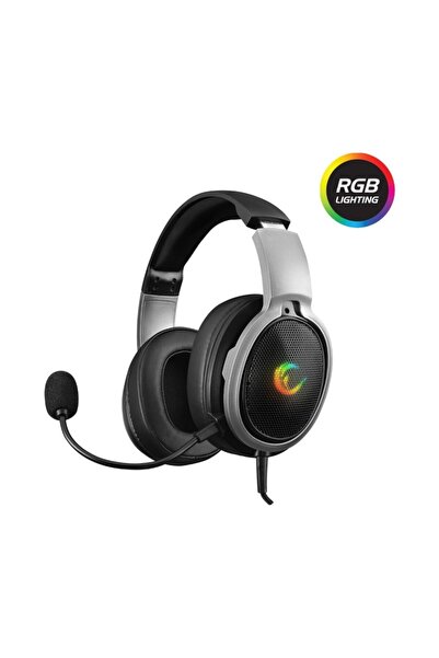 Rampage Rm-k94 Aura Siyah Usb7.1 Gaming Rgb Aydınlatmalı Hassas Mikrofonlu Oy...