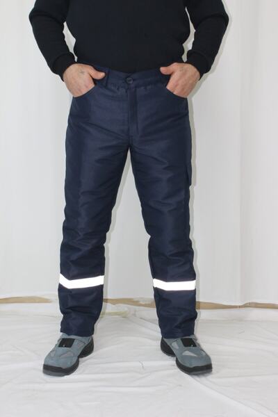 Çağrı İş Elbiseleri Oxford Kışlık Su Geçirmez Pantolon Lacivert Renk