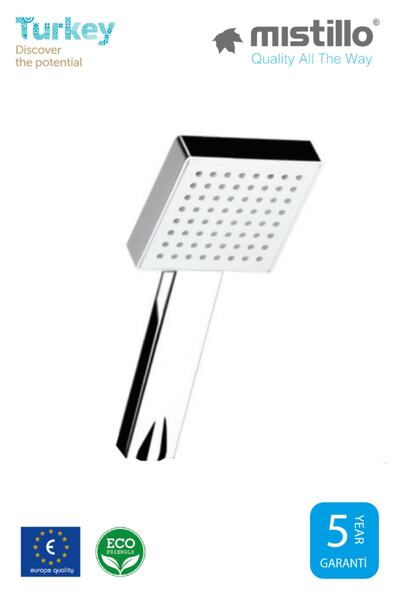 Mistillo Kare El Duş Başlığı Me016