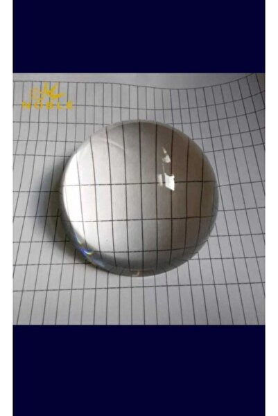 Şönart Cam Mercek Kağıt Ağırlığı 8 cm