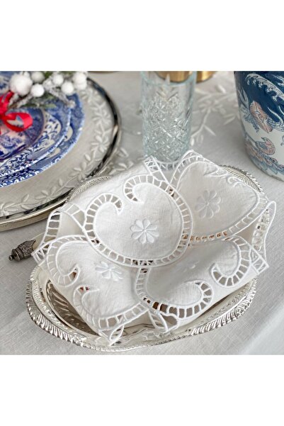 Tunesi Home Beyaziş Ekmek Örtüsü