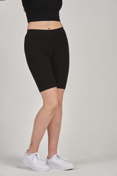 FATELLA Women's Polyamide Bike Length Slim Fit Athlete Above Knee Lycra Tights