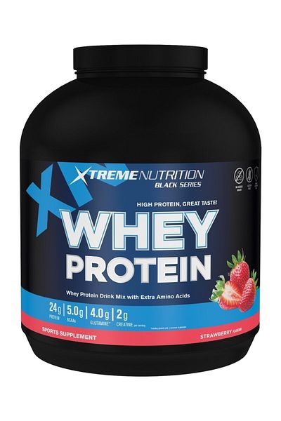 Xtreme Nutrition Strawberry Patterned Whey Protein Powder - 2000 Gr.