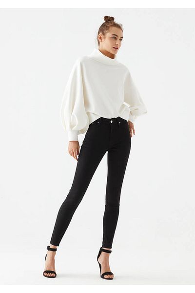 Livik Color Resistant Black Extra Skinny Jeans (Tight Leg)