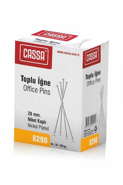 Cassa 8290 Μαζική Βελόνα Επικαλυμμένη Νικέλιο 28mm 250γρ
