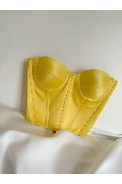 WAHSHE Aura Yellow Bustier