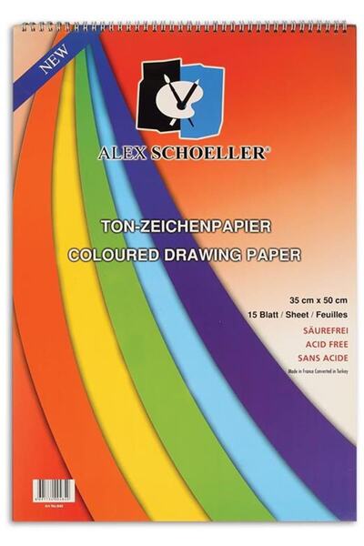 Alex Marka: Schoeller 35x50 Spiralli Fon Kartonu 160 Gr Kategori: Fotokopi Ve...