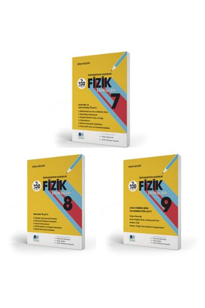 Nihat Bilgin Yayınları Nihat Bilgin Tyt-ayt Fasikül Seti 7-8-9 (elektrik Manyetizma_2-mekanik_4-atom Fiziğine Giriş)