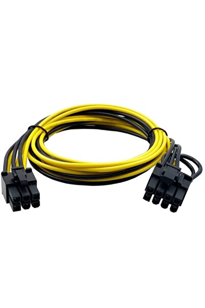 ZAUSS 30cm Erkek-erkek 6 Pin Pcı-e To 8 Pin Pcı-e Ekran Kartı Power Çevirici ...