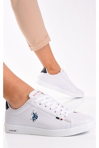 U.S. Polo Assn. Pantofi sport casual pentru femei Franco White V11