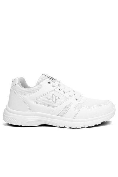 XStep Unisex White Summer Sneakers – Lightweight & Breathable