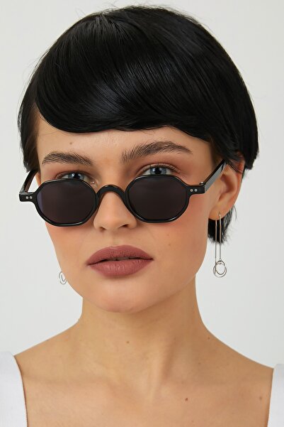 ModaLand Paola Siyah Cam Unisex Güneş Gözlüğü