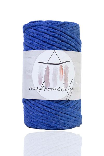 Makromecity Premium Taranan Μακραμέ Σαπούνι 3mm Μακραμέ Τελειώσιμο Χόμπι Σαπούνι Σετ 3 3 Σακί Σιέλ