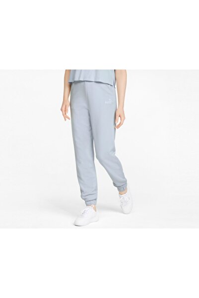 Puma Ess Embroidery Kalhoty s vysokým pasem Tr Cl Dámské ležérní tepláky 84709383 Bílá