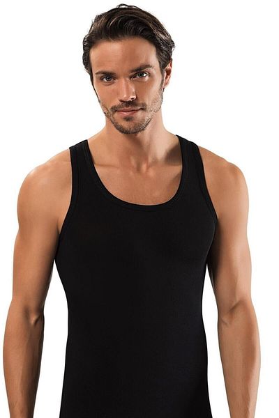 Muraty Ανδρικό αθλητικό εσώρουχο Erdem Black 6 τεμαχίων από βαμβακερό Lycra