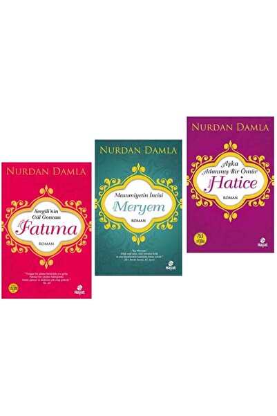 Hayat Yayınları Hz Hatice - Hz. Fatıma - Hz. Meryem Adanmış Ömürler Serisi 3 ...