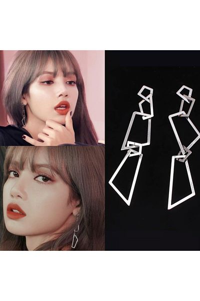 Kpop Dünyasi Blackpink ''Lisa'' Earring