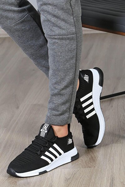 MORENİCA Elegante Black White Men's Sports Shoes