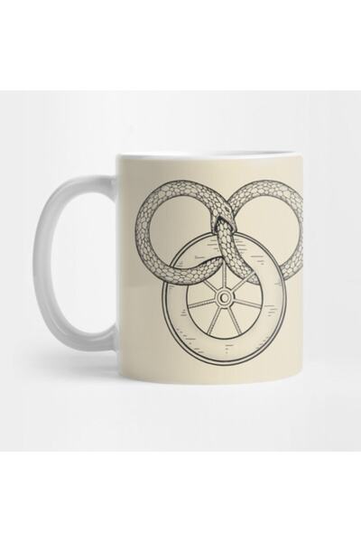 Pixxa The Snake And The Wheel Mug