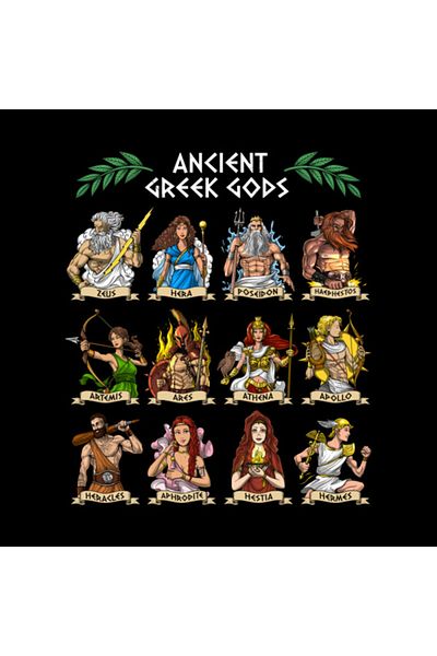 Pixxa Ancient Greek Gods Greek Gods Mug Cup