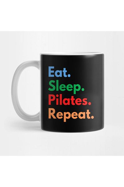 Pixxa EatSleepPilatesRepeatMug Cup