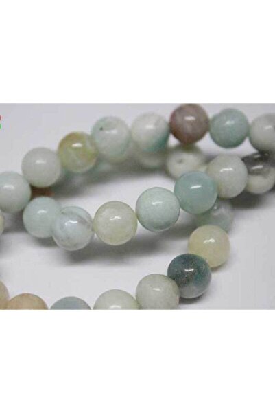 Yasamtohumu Četvrtina niza (duga 9 cm!) Amazonit kamen četvrtina niza 8 mm
