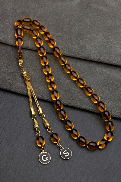 OTTOTESBİH Cadou de Ziua Îndrăgostiților, Rozarii cu cutie de lemn, Rozarii de chihlimbar