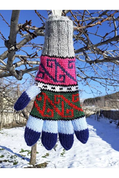 MESKSTORE El Örgüsü Yünlü Eldiven