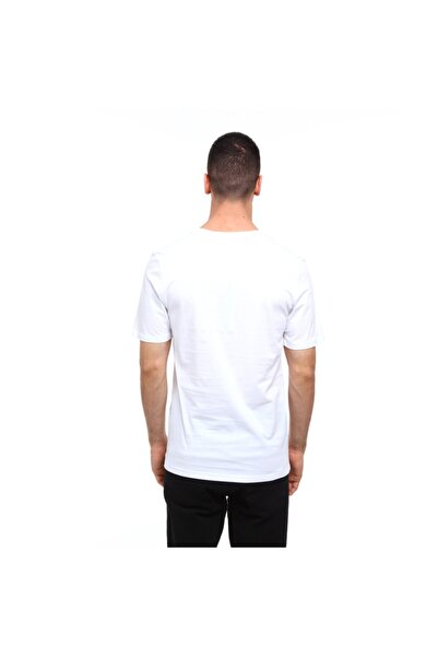 raru S.p.q.o.r Ανδρικό μπλουζάκι από 100% βαμβάκι Arve White