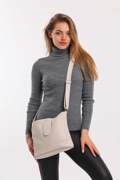 fubileather Geantă Messenger Crossbody din piele naturală