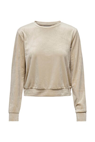 ONLY Women's Velvet Sweater Onlrebel Velvet O-neck - 15254741