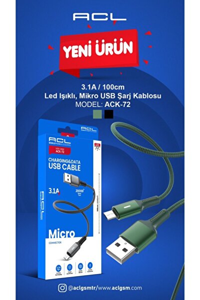 ACL Ack-72 Işıklı Halat Kablo