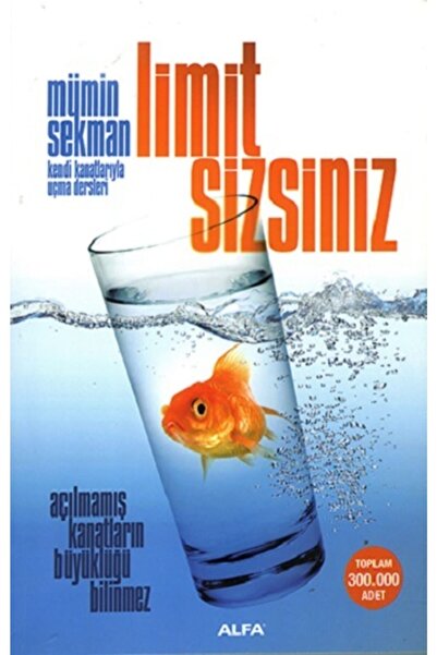 Alfa Yayınları Limit Sizsiniz Kişisel Gelişim Türkçe 14 X 20 Ciltsiz Mümin Se...