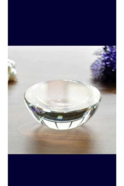 Şönart Cam Mercek Kağıt Ağırlığı 8 cm