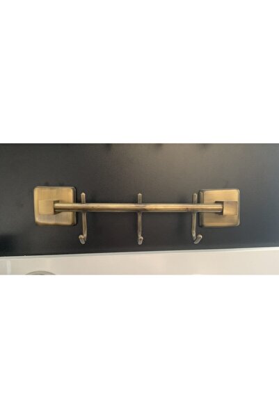 Sedef Banyo Eskitme Üçlü Askılık