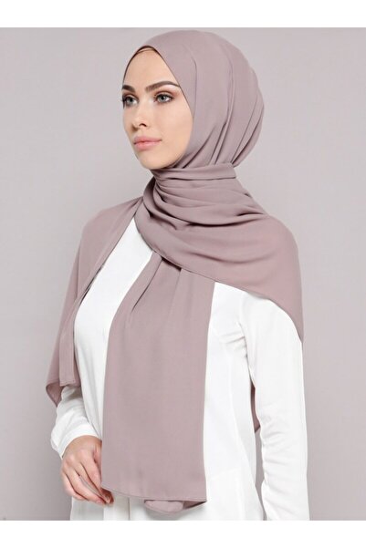 Tuva Şal Women's Crepe Shawl Mink393415