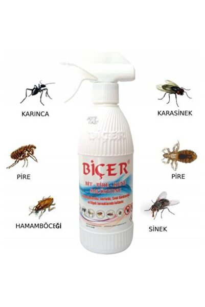 Biçer Haşere Kovucu Bit Pire Kene 500 Ml