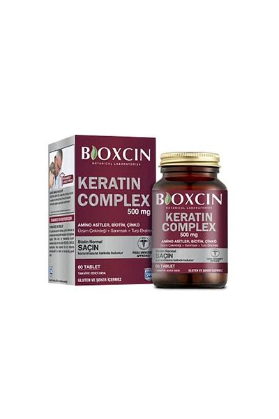 Bioxcin Keratin Complex 500 Mg - 60 Tabs.Conditioner