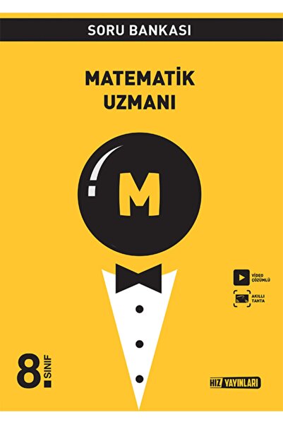 Hız Yayınları 8. Sınıf Matematik Uzmanı Soru Bankası -
