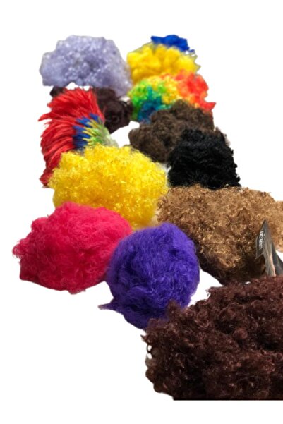 SEDACAN KOSTÜM Beyaz Animasyon Parti Ve Palyaço Peruğu