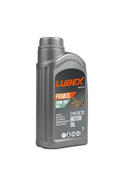 Lubex Primus Mv 10 w 40 1 lt Sentetik Motor Yağı