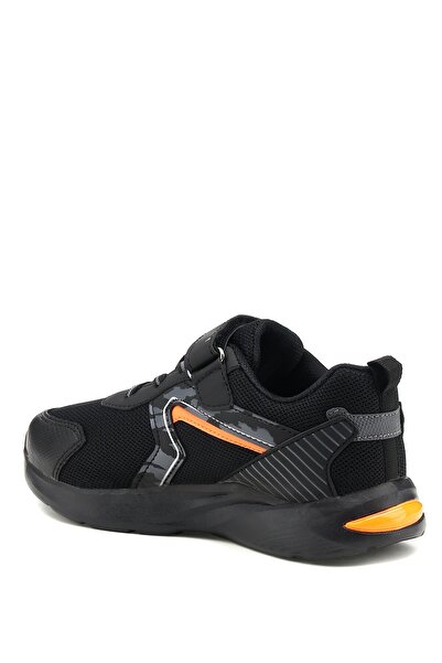 Kinetix Provid 2fx Black Boy's Sports Shoes