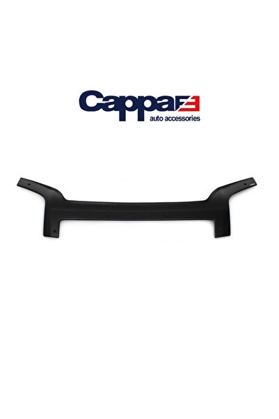 Cappafe Ford Fusion Ön Kaput Koruyucu Rüzgarlığı 4mm Akrilik (ABS) Piano Black 2002-2012